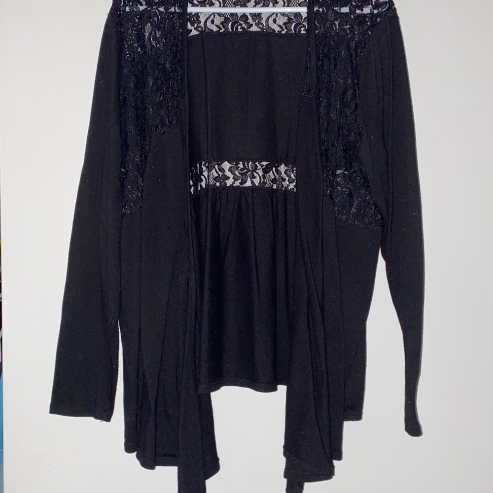 Torrid black cardigan